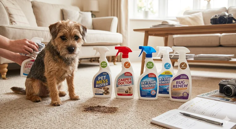 Best Carpet Stain Removers for Pet Owners (Tested & Reviewed)