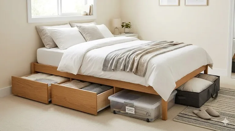 Best Under-Bed Storage Solutions for Small Rooms
