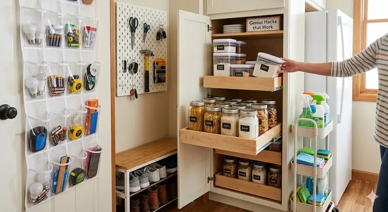 Genius Home Organization Hacks That Actually Work