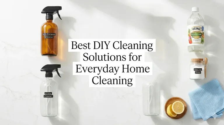 Best DIY Cleaning Solutions for Everyday Home Cleaning